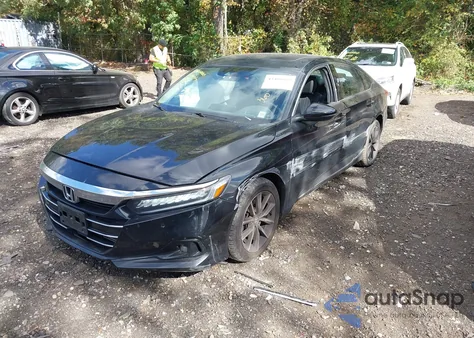 2021 Honda Accord Ex-L from USA, damaged, VIN 1HGCV1F55MA038753